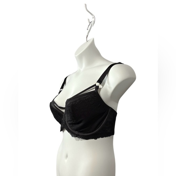 Charade, Black Underwire Bra, Size 36H 🫦 - Picture 3 of 11